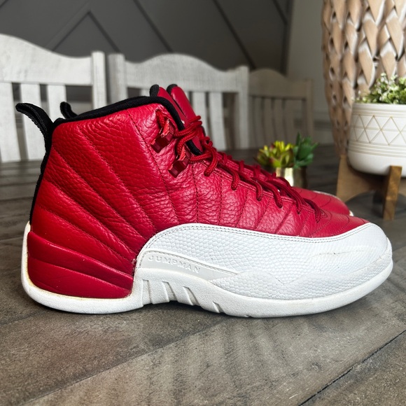 Jordan Other - Air Jordan 12 Retro Gym Red Size 9 OG XII Nike Men’s White 2016